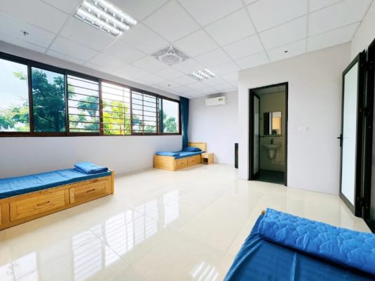 Cơ sở vật chất viện dưỡng lão sạch sẽ, an toàn