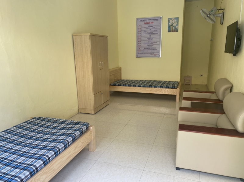 Phòng ở tiện nghi tại viện dưỡng lão tư nhâ